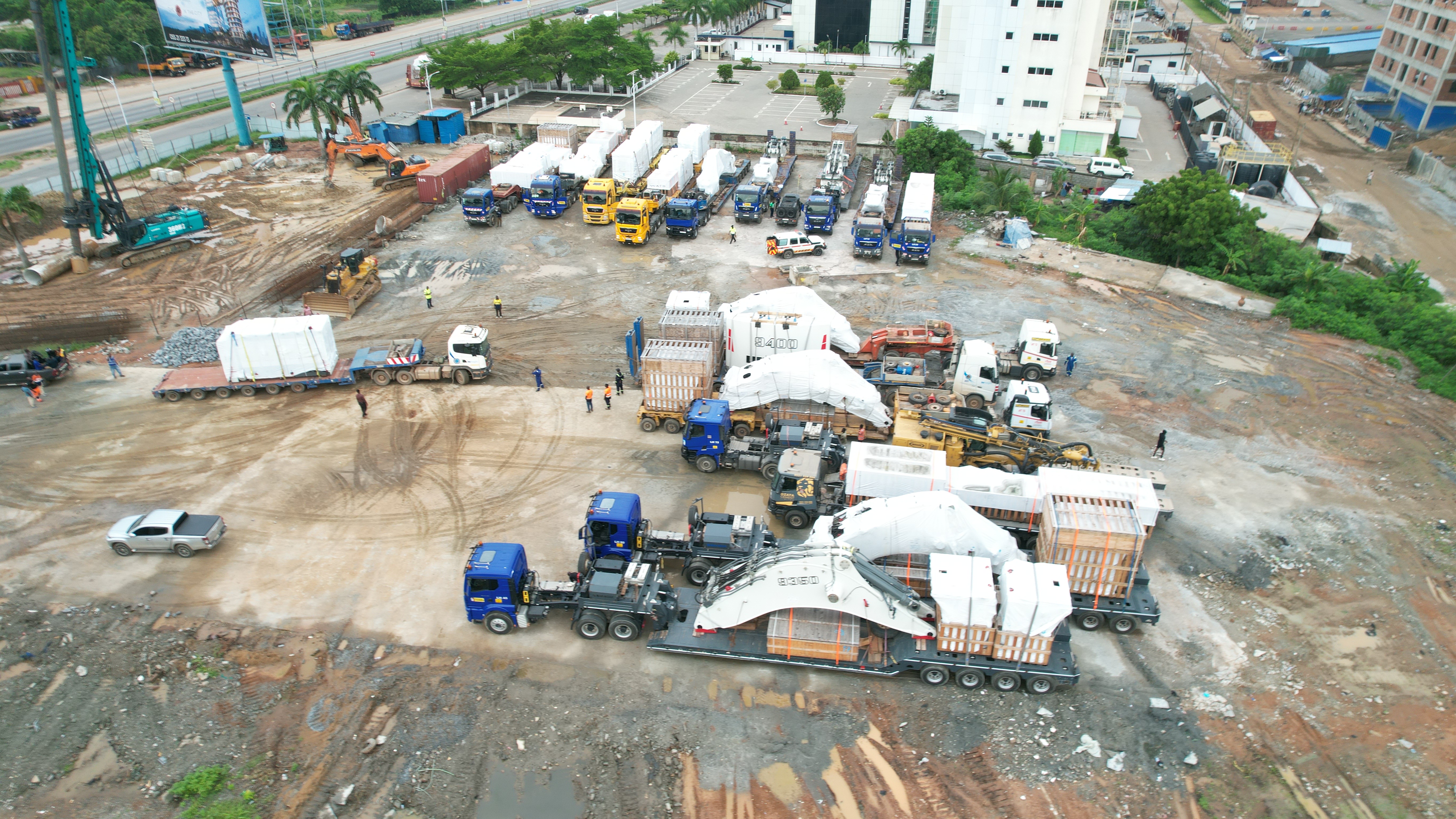 Damang $250M equipment fleet photo