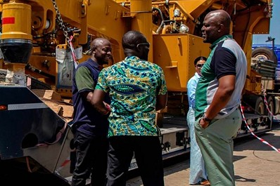 E&P PLANS $1.2 BILLION INVESTMENT IN DAMANG AND TARKWA MINES; DISPATCHES 30 HEAVY-DUTY EQUIPMENT TO SITE