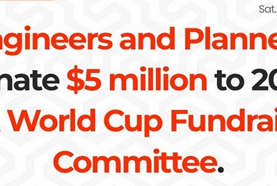 ENGINEERS AND PLANNERS DONATED $5M AT THE GHANA WORLD CUP FUNDRAISING LAUNCH